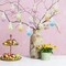 StaticPoster; 48 Pcs Easter Glitter Hanging Eggs, Shiny Tinsel Easter Egg Ornaments, Spring Foam Egg Hanging Decoration for Home Holiday Party Celebrations Tree Wall DIY Craft Decoration (1.3'' x 1.6''); Category:Easter Decorations; Image:5